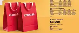 Leonisa Leonisa - bolsa de papel oferta