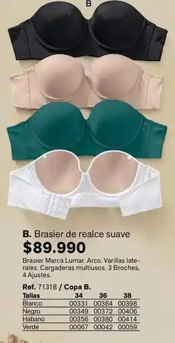 Leonisa Suave - brasier de realce suave oferta