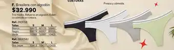 F. brasilera con algodón