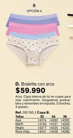 Leonisa Arco - bralette con arco oferta