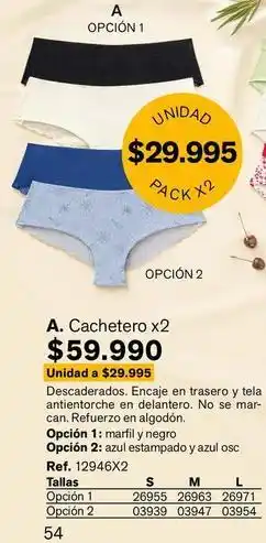 Leonisa Mar - cachetero x2 oferta