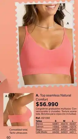 Leonisa Textura - top seamless natural comfort oferta