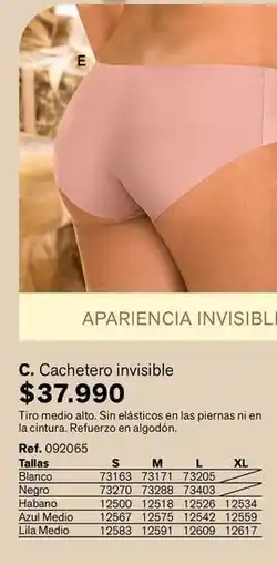 Leonisa Cachetero invisible oferta