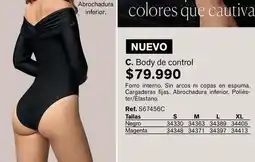 Leonisa Control - c. body de control s67456c oferta