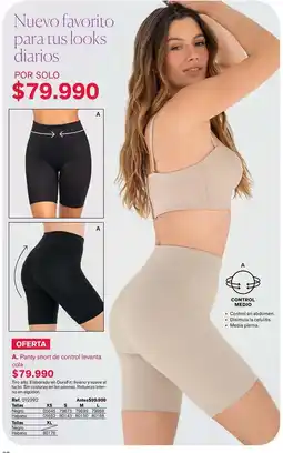 Leonisa Control - a. party short de control oferta