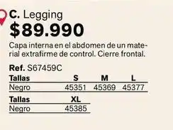 Leonisa Control - c. legging ref. s67459c oferta