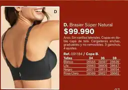 Leonisa Arco - d. brasier súper natural oferta