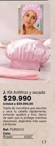 Leonisa Suave - j. kit antifrizz y secado ref. pur0033 oferta