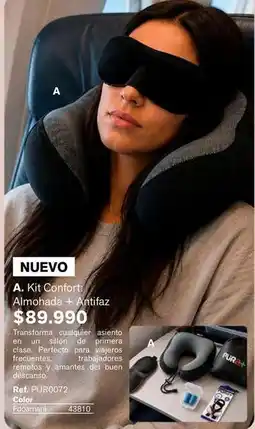Leonisa Confort - a. kit almohada + antifaz oferta