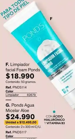 Leonisa Pond's - facial foam ponds oferta