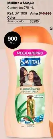 Leonisa Savital - ref. svt009 aminoacido oferta