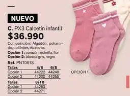 Leonisa Flor - c. px3 calcetín infantil oferta