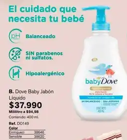 Leonisa Dove - jabón líquido oferta