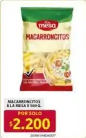 Ara Macarroncitos oferta