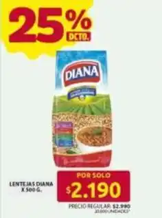 Ara Diana - lentejas oferta
