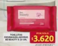 Ara Be beauty - toallitas desmaquilladoras oferta