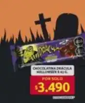 Ara Drácula - chocolatina dracula halloween oferta