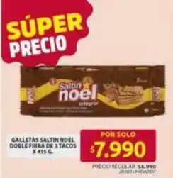 Ara Saltin noel - galletas saltim noel doble fibra oferta