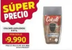 Ara Colcafe - café liofilizado oferta