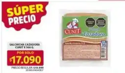 Ara Cunit - salchicha cazadora oferta