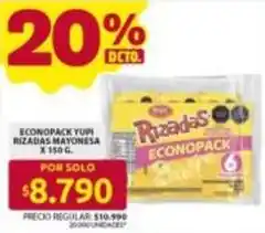 Ara Yupi - rizadas mayonesa oferta