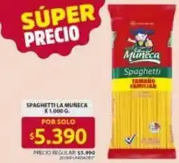 Ara La muñeca - spaghetti oferta
