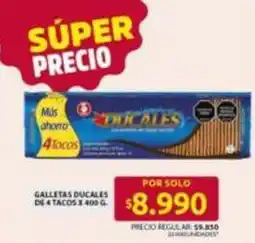 Ara Ducales - galletas de 4 tacos x 400 g oferta
