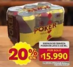 Ara Sixpack de cerveza en lata oferta