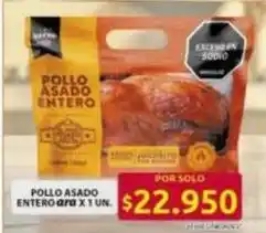 Ara Pollo asado entero oferta