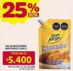 Ara San jorge - salsa mostamiel oferta