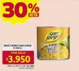 Ara San jorge - maiz tierno oferta