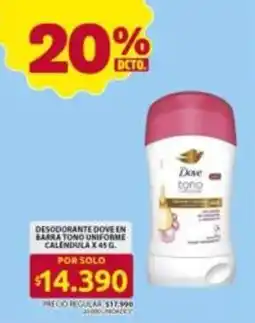 Ara Dove - desodorante en barra tono uniforme oferta