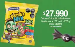 Jumbo Colombina fiesta mix oferta