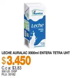 Mercar Leche Auralac Entera Tetra Uht oferta
