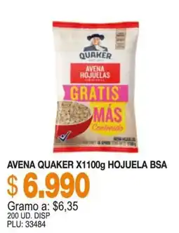Mercar Avena quaker hojuela bsa oferta