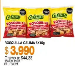 Mercar Calima rosquillas horneadas cassava snack oferta