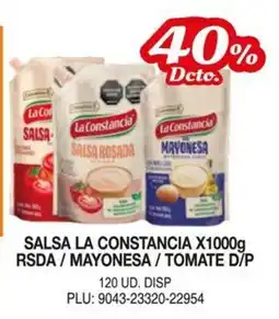 Mercar La Constancia salsa / mayonesa / tomate oferta
