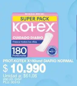Mercar Kotex cuidado diario oferta