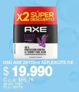 Mercar Axe excite oferta