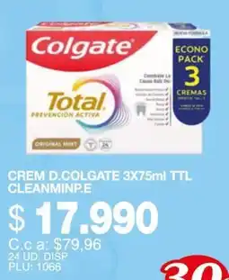 Mercar Colgate Total Prevencion Activa Original Mint oferta