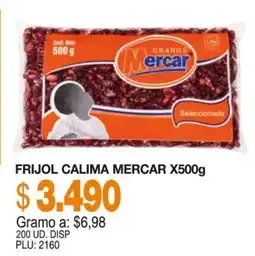 Mercar Mercar frijol calima oferta