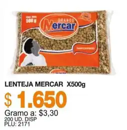 Mercar Lenteja mercar oferta