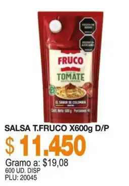Mercar Salsa t.fruco oferta