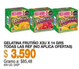 Mercar Frutino gelatina oferta