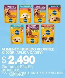 Mercar Pedigree alimento humedo oferta