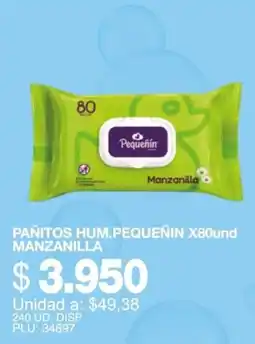 Mercar Pequeñin pañitos hum. manzanilla oferta