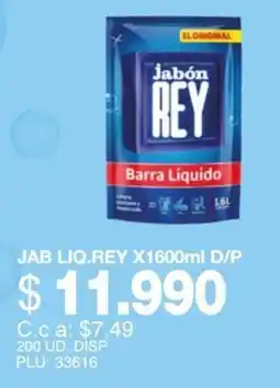 Mercar Jabón Rey Barra Líquido oferta