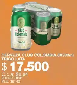 Mercar Club Colombia trigo lata oferta