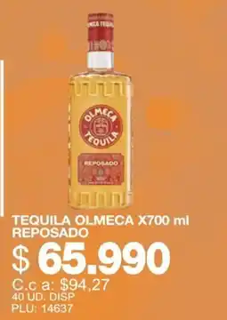 Mercar Tequila Olmeca x700 ml reposado oferta