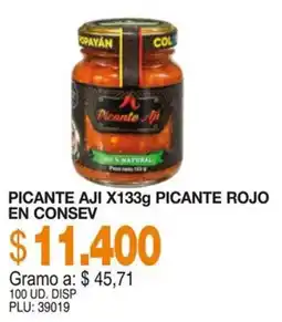 Mercar Picante Aji picante rojo en consey oferta